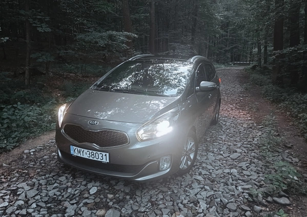 Kia Carens cena 42000 przebieg: 230000, rok produkcji 2015 z Myślenice małe 781